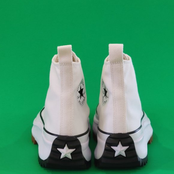 Converse Run Star Hike High White Black Gum Unisex Platform Sneakers 166799C NWT - Picture 5 of 6